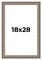 Ornate Gold Picture Frame - UV Acrylic, Foam Board Backing, Hanging Hardware